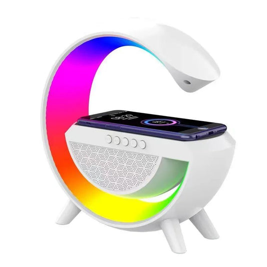 Lampara RGB con Altavoces y Cargador S/R