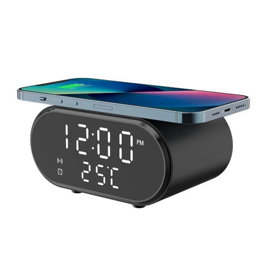 Reloj Despertador Cargador Inalámbrico