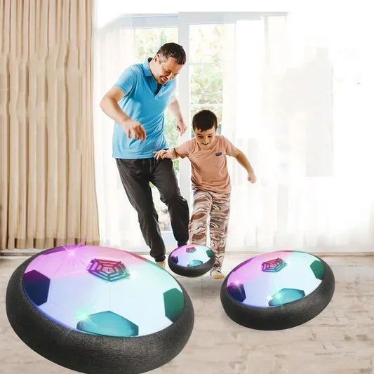 Pelota Plana De Fútbol Flotante Led